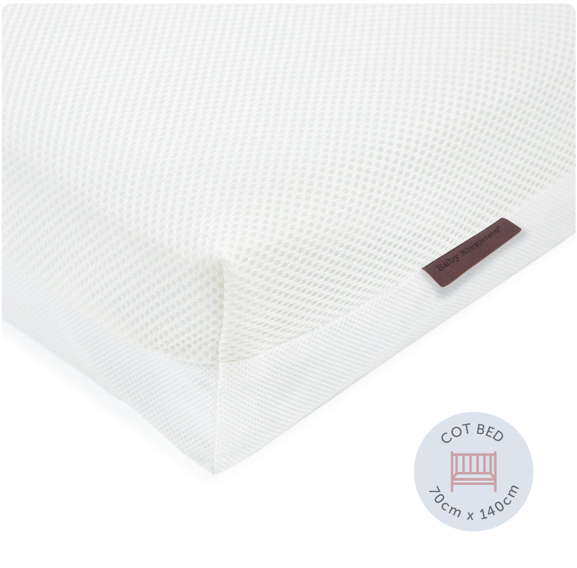 Cot Bed Mattress - Breath-Dry Pocket Spring - 70 x 140 x 10cm