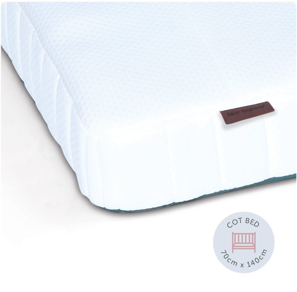 Cot Bed Mattress - Stratus Fibre - 70 x 140 x 10cm