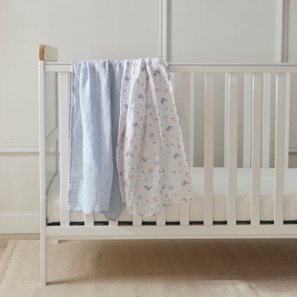 Muslin Swaddles - Under the Sea - 80 x 80cm - 4 Pack