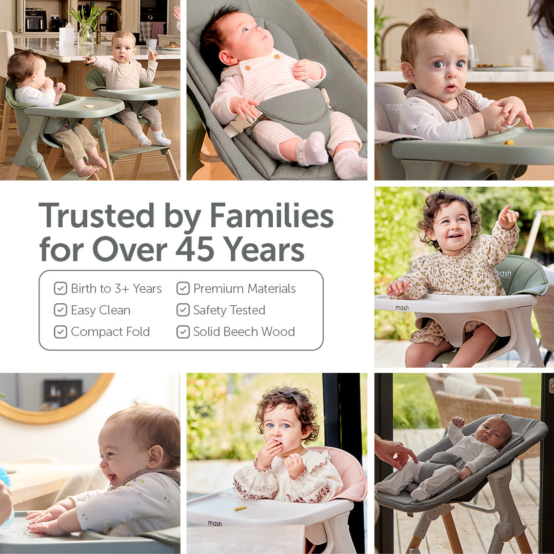 Mash High Chair Bundle