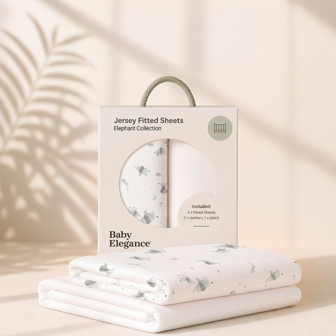Cot Bed Sheets - 70 x 140cm - 2 Pack