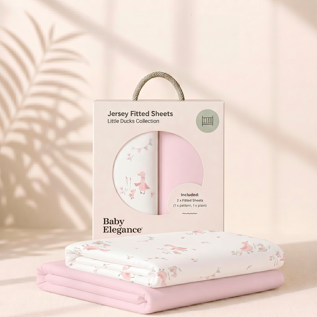 Cot Bed Sheets - 70 x 140cm - 2 Pack