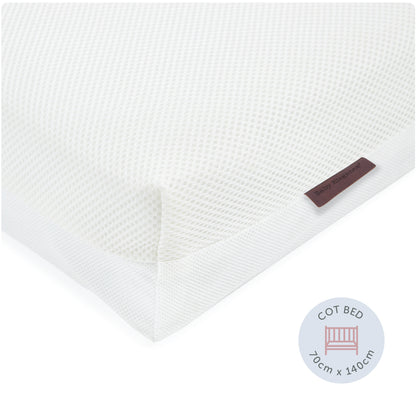 Cot Bed Mattress - Breath-Dry Pocket Spring - 70 x 140 x 10cm