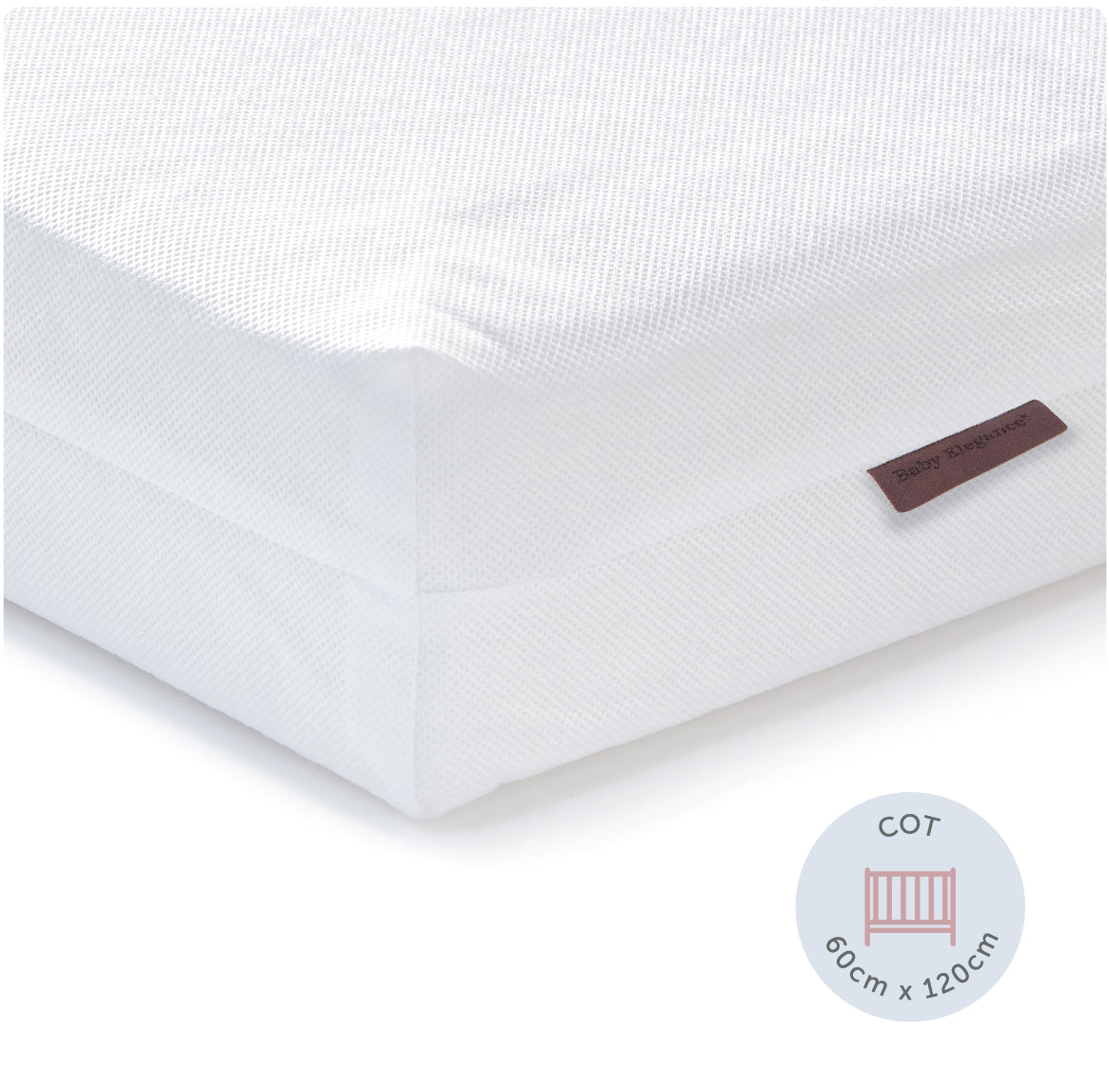 Cot Mattress - Eco Fibre- 60 x 120 x 10cm