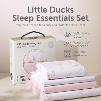 Cot Bed Bedding Set - 70 x 140cm - 4pcs