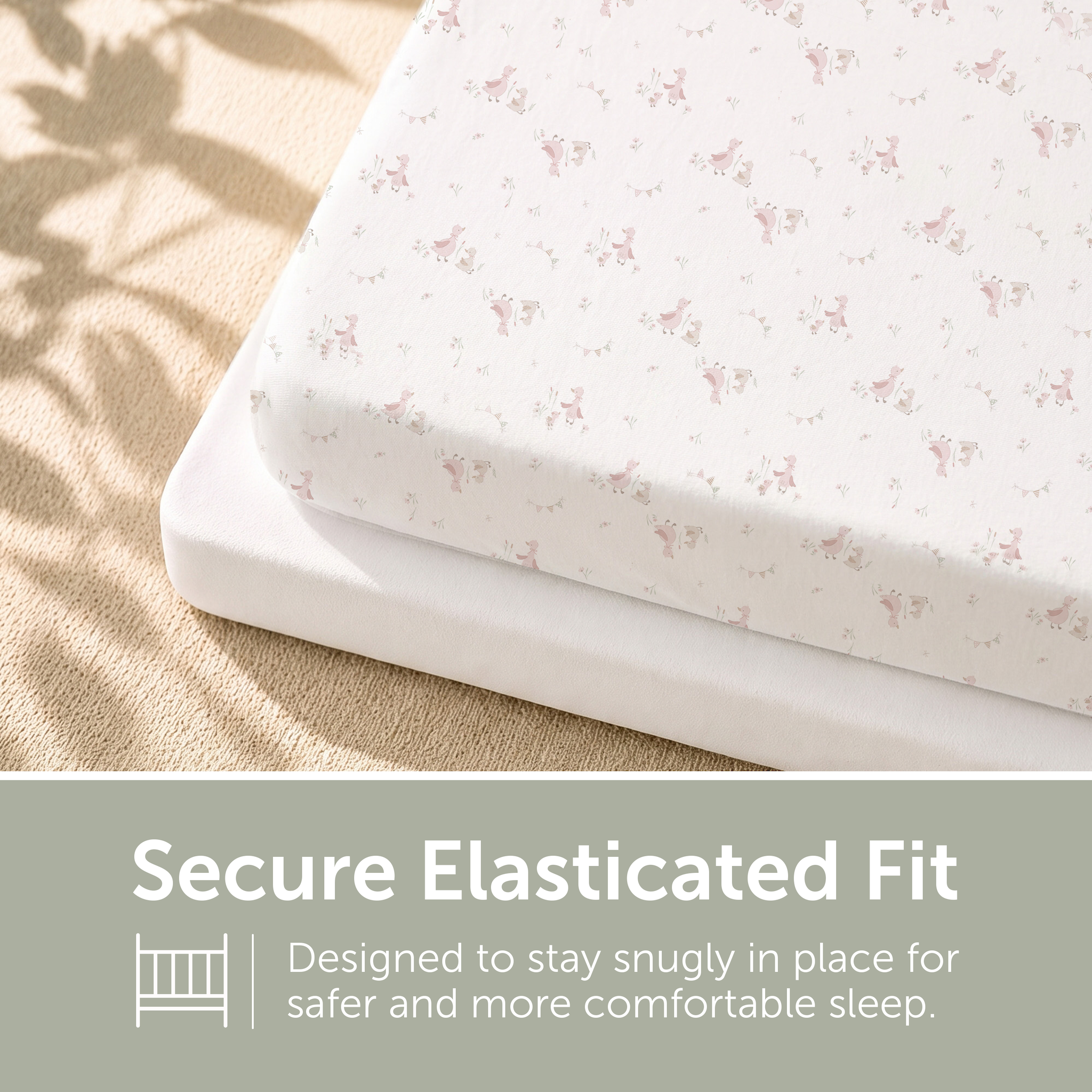 Cot Bed Bedding Set - 70 x 140cm - 4pcs