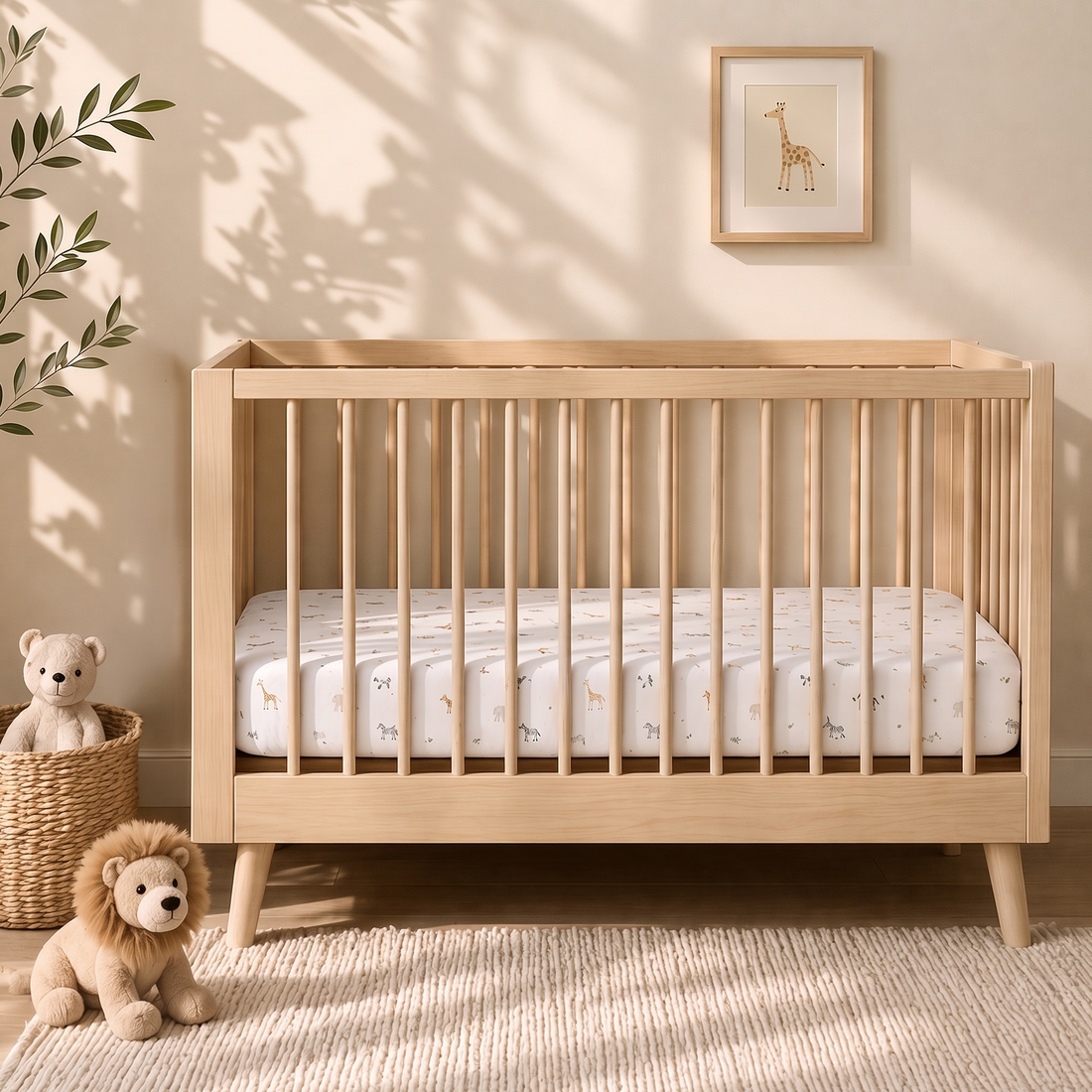 Cot Bed Sheets - 70 x 140cm - 2 Pack