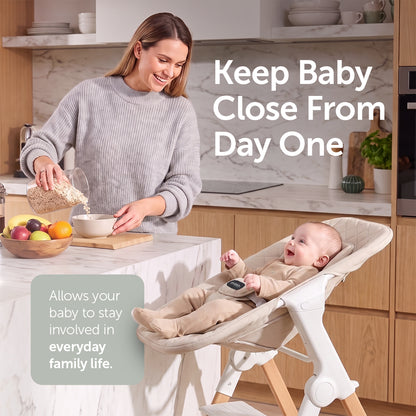 Mash High Chair Bundle - White