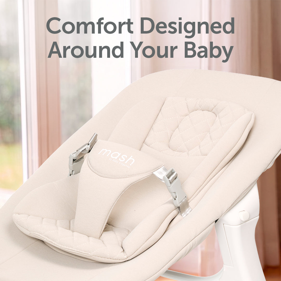 Mash High Chair Bundle - White