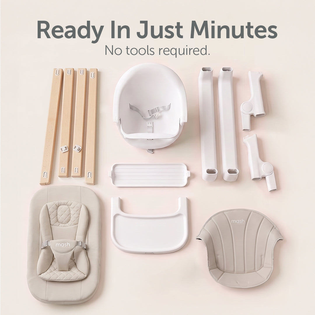 Mash High Chair Bundle