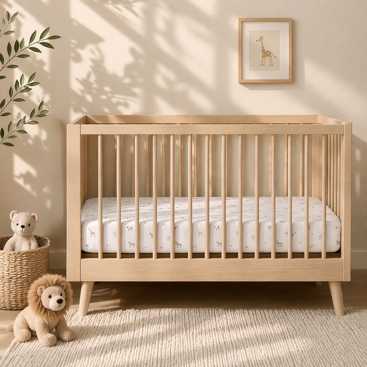Cot Bed Sheets - 70 x 140cm - 2 Pack