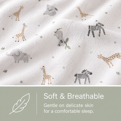 Cot Bed Sheets - 70 x 140cm - 2 Pack