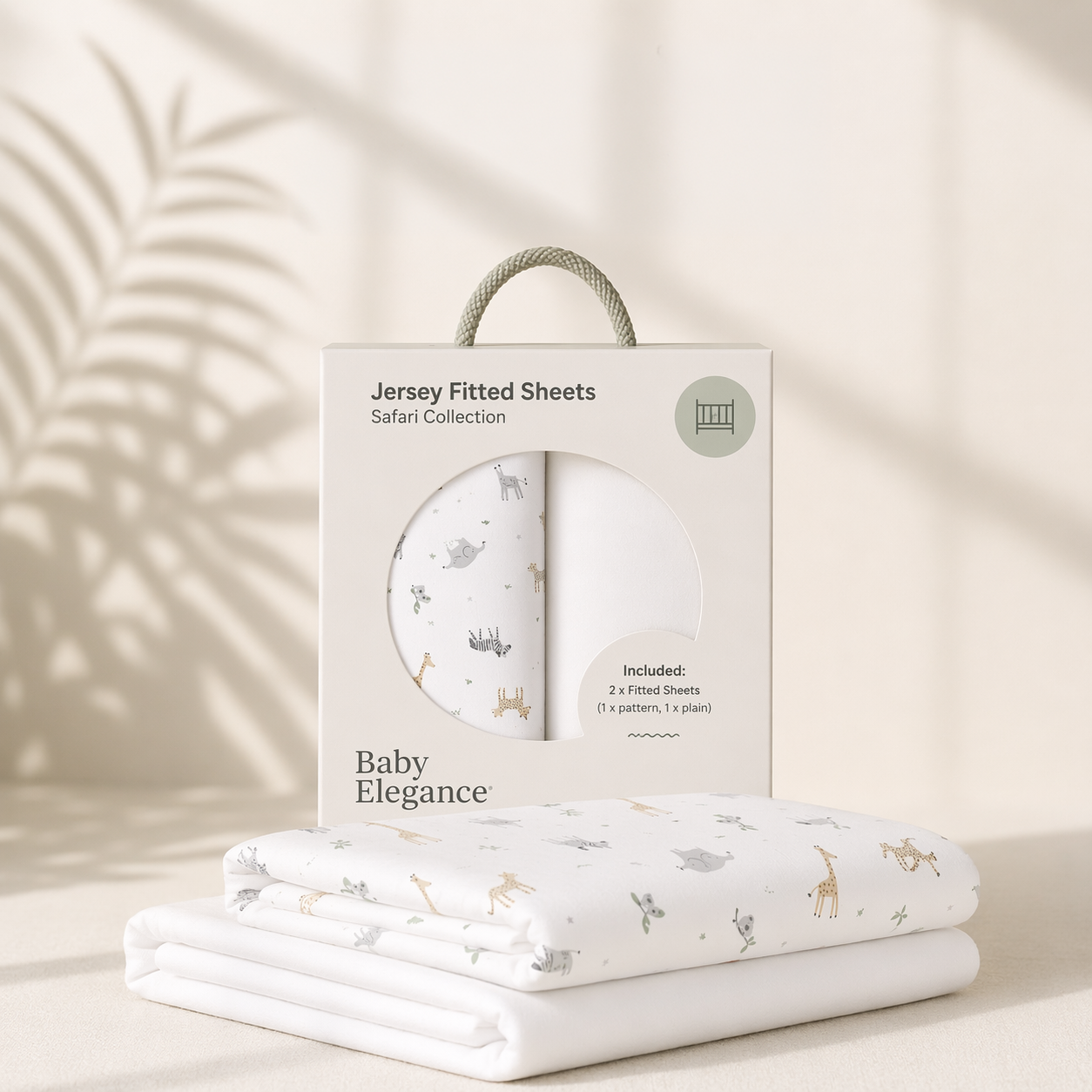 Cot Bed Sheets - 70 x 140cm - 2 Pack