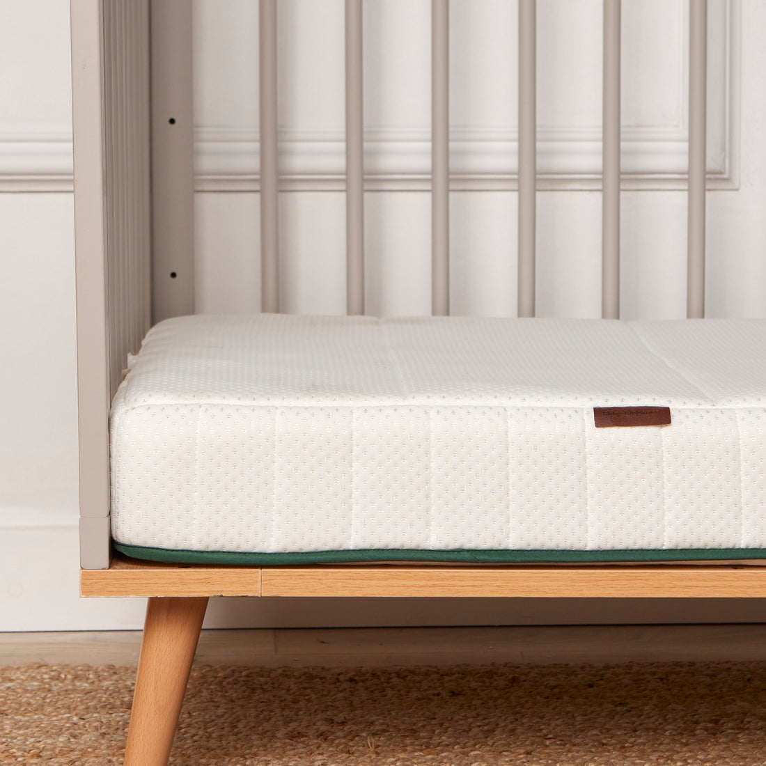 Cot Bed Mattress (Stratus Fibre) &amp; Sheets Bundle